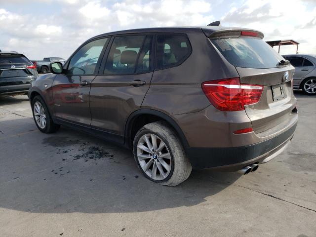 5UXWX9C50E0D11017 - 2014 BMW X3 XDRIVE28I TAN photo 2