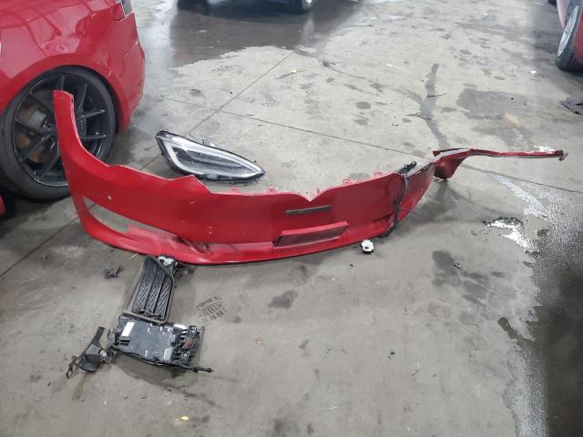 5YJSA1E23JF270820 - 2018 TESLA MODEL S Կարմիր լուսանկար 12