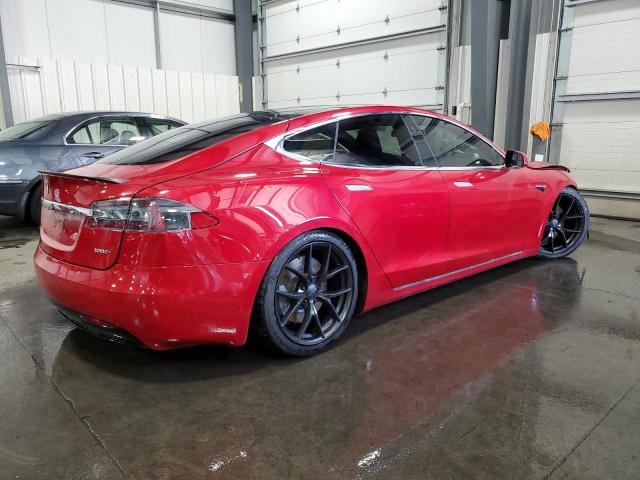 5YJSA1E23JF270820 - 2018 TESLA MODEL S Կարմիր լուսանկար 3