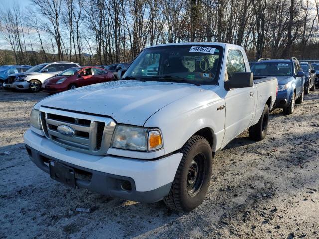 1FTYR10U96PA49442 - 2006 FORD RANGER WHITE photo 9