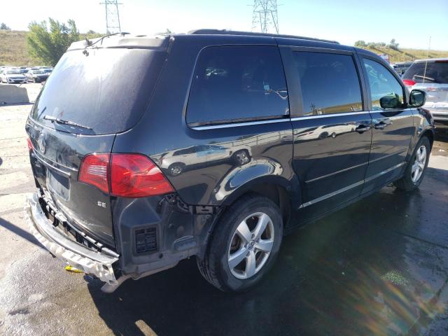 2V4RW3DG7BR625671 - 2011 VOLKSWAGEN ROUTAN SE BLACK photo 3