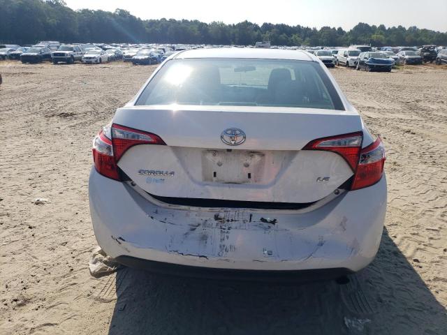 2T1BURHE0GC646866 - 2016 TOYOTA COROLLA L WHITE photo 6