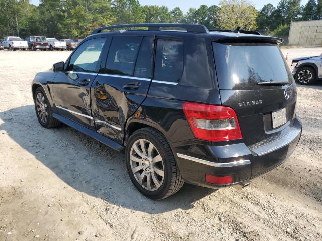 WDCGG8HB9AF494849 - 2010 MERCEDES-BENZ GLK 350 4MATIC BLACK photo 2