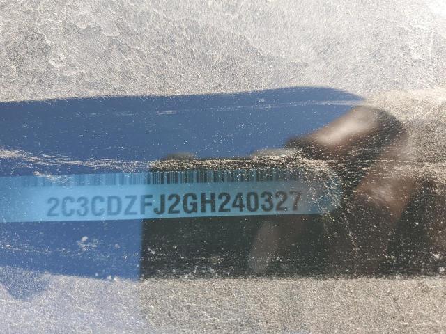 2C3CDZFJ2GH240327 - 2016 DODGE CHALLENGER R/T SCAT PACK GRAY photo 13