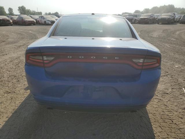 2C3CDXKT7JH316370 - 2018 DODGE CHARGER POLICE BLUE photo 6