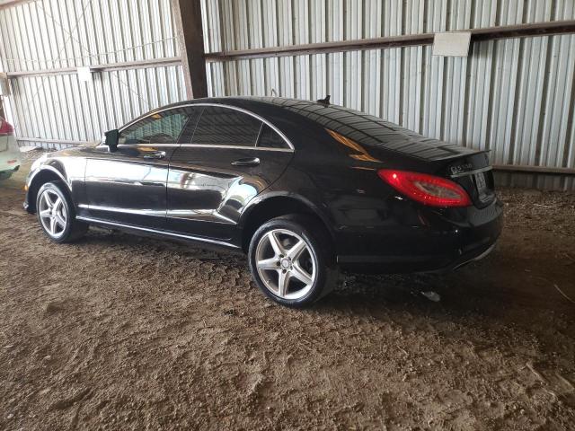 WDDLJ9BB7CA054753 - 2012 MERCEDES-BENZ CLS 550 4MATIC BLACK photo 2