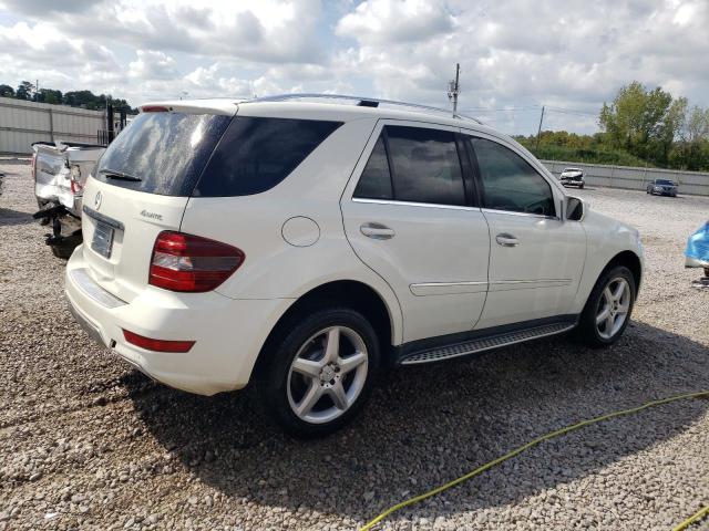 4JGBB72E69A443955 - 2009 MERCEDES-BENZ ML 550 WHITE photo 3