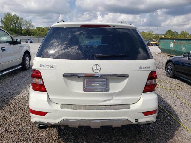 4JGBB72E69A443955 - 2009 MERCEDES-BENZ ML 550 WHITE photo 6