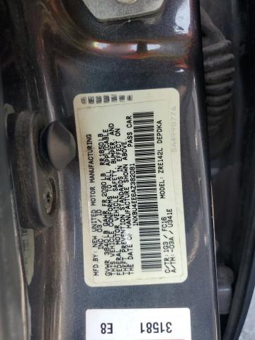 1NXBU4EE6AZ382081 - 2010 TOYOTA COROLLA BASE Boz foto 12