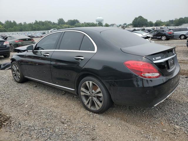 55SWF4KB7JU279690 - 2018 MERCEDES-BENZ C 300 4MATIC BLACK photo 2
