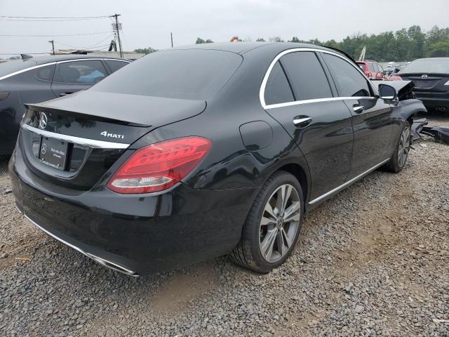 55SWF4KB7JU279690 - 2018 MERCEDES-BENZ C 300 4MATIC BLACK photo 3