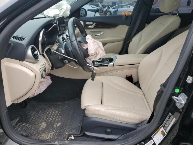 55SWF4KB7JU279690 - 2018 MERCEDES-BENZ C 300 4MATIC BLACK photo 7