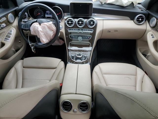 55SWF4KB7JU279690 - 2018 MERCEDES-BENZ C 300 4MATIC BLACK photo 8