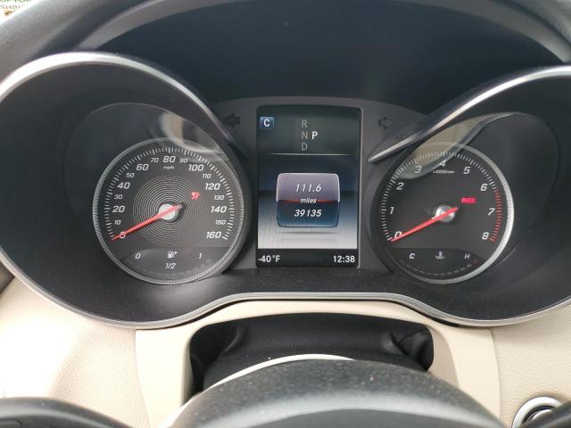 55SWF4KB7JU279690 - 2018 MERCEDES-BENZ C 300 4MATIC BLACK photo 9