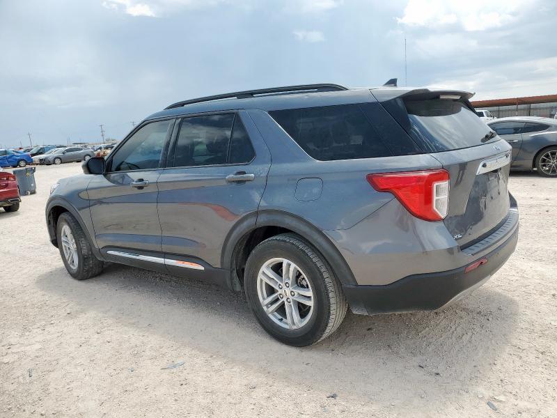 1FMSK7DHXNGA13408 - 2022 FORD EXPLORER XLT GRAY photo 2
