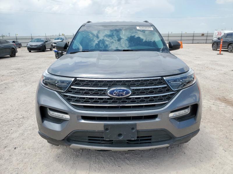 1FMSK7DHXNGA13408 - 2022 FORD EXPLORER XLT GRAY photo 5