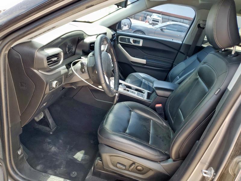 1FMSK7DHXNGA13408 - 2022 FORD EXPLORER XLT GRAY photo 7