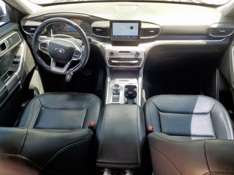 1FMSK7DHXNGA13408 - 2022 FORD EXPLORER XLT GRAY photo 8