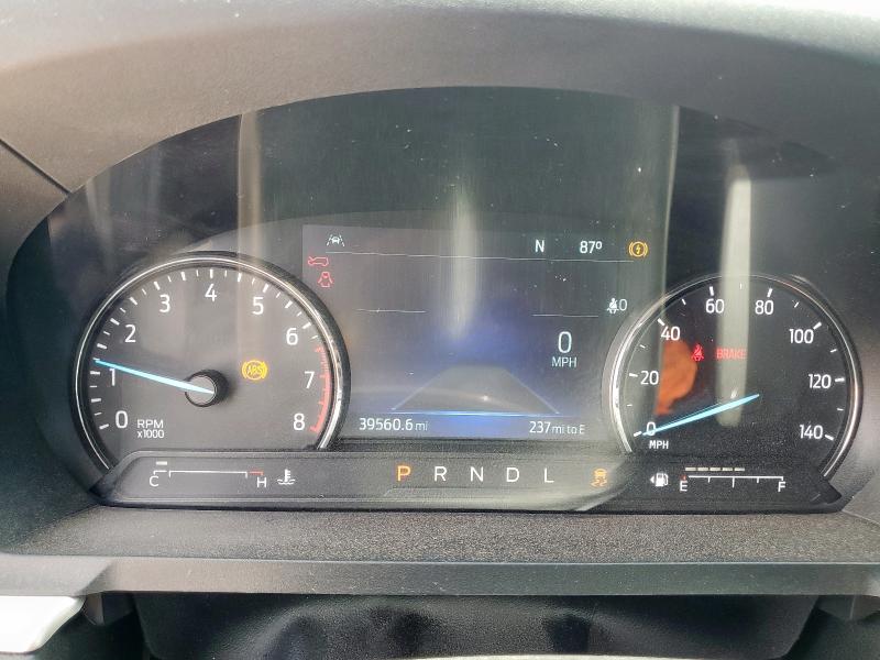 1FMSK7DHXNGA13408 - 2022 FORD EXPLORER XLT GRAY photo 9