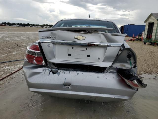 KL1TD56E59B628985 - 2009 CHEVROLET AVEO LS 银色 照片 6