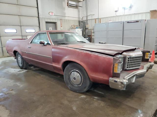 9H47H136393 - 1979 FORD RANCHERO RED photo 4