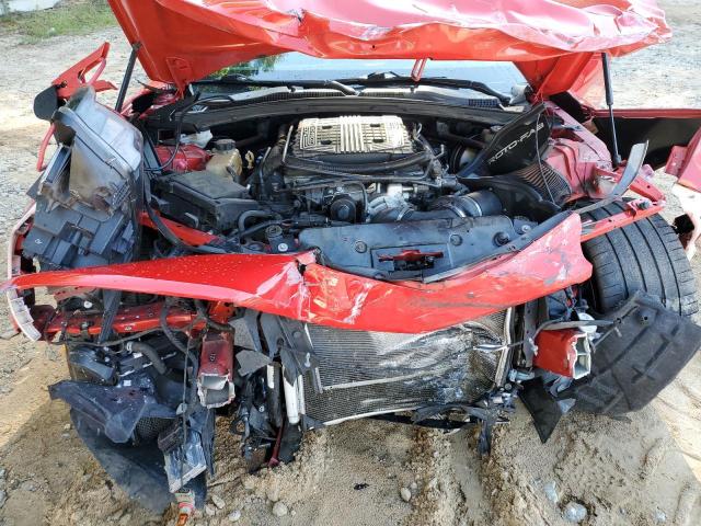 1G1FK3D62K0157335 - 2019 CHEVROLET CAMARO ZL1 Червоний фото 11