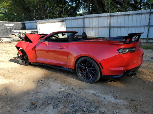 1G1FK3D62K0157335 - 2019 CHEVROLET CAMARO ZL1 Червоний фото 2