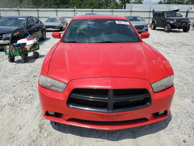 2C3CDXHG9EH275417 - 2014 DODGE CHARGER SXT RED photo 5