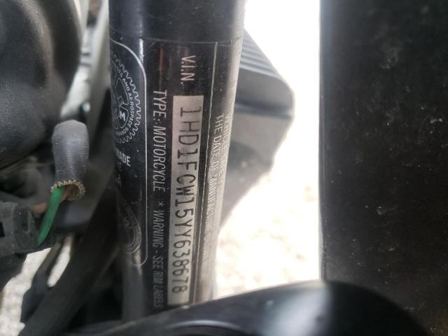 1HD1FCW15YY638678 - 2000 HARLEY-DAVIDSON FLHTCUI 绿色 照片 10