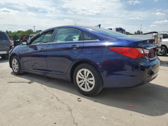 5NPEB4AC6BH021280 - 2011 HYUNDAI SONATA GLS BLUE photo 2