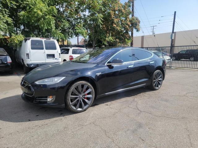 5YJSA1H19EFP31897 - 2014 TESLA MODEL S Սև լուսանկար 2