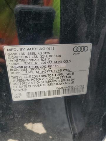 WA1DGAFE2ED001554 - 2014 AUDI Q7 PRESTIGE 黑色 照片 13