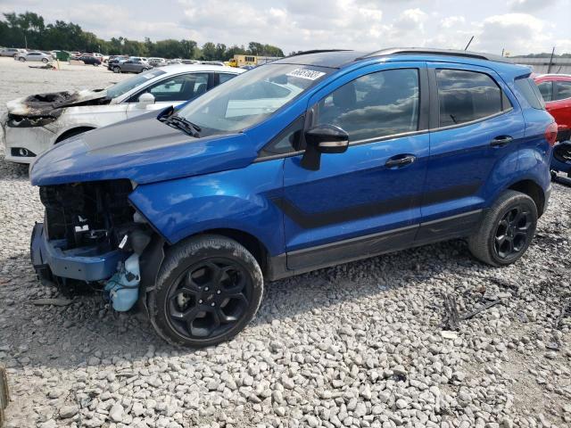 MAJ6S3JL7NC472139 - 2022 FORD ECOSPORT SES BLUE photo 1