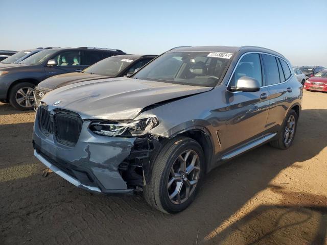 5UX53DP01P9N49379 - 2023 BMW X3 XDRIVE30I GRAY photo 1