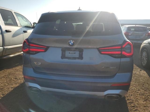 5UX53DP01P9N49379 - 2023 BMW X3 XDRIVE30I GRAY photo 6