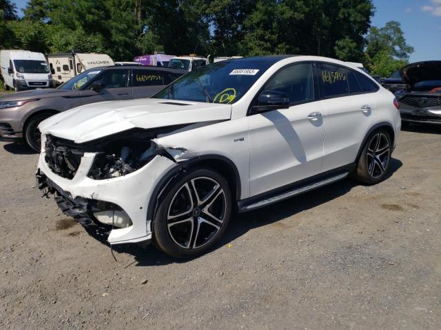 4JGED6EB8KA152348 - 2019 MERCEDES-BENZ GLE COUPE 43 AMG WHITE photo 1