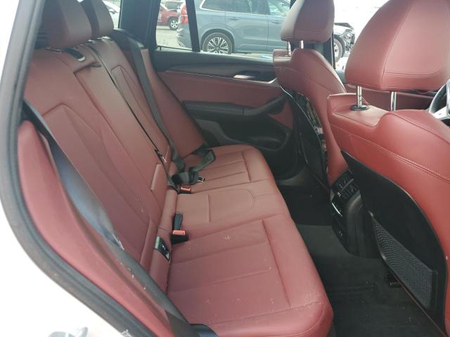 5UX53DP07N9K53926 - 2022 BMW X3 XDRIVE30I WHITE photo 10