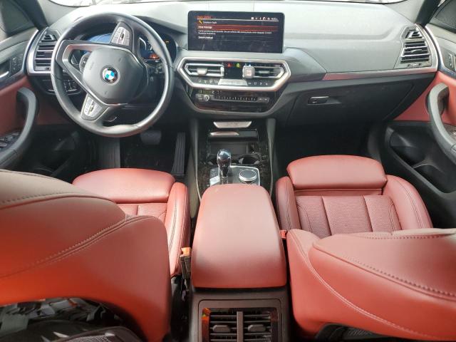 5UX53DP07N9K53926 - 2022 BMW X3 XDRIVE30I WHITE photo 8