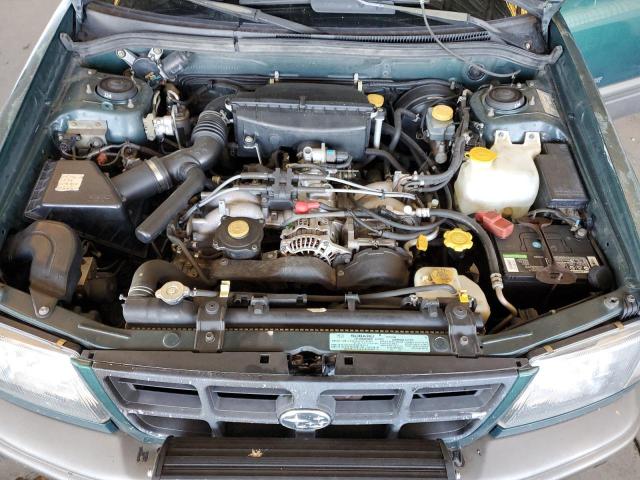 JF1SF6557XG746774 - 1999 SUBARU FORESTER S GREEN photo 11