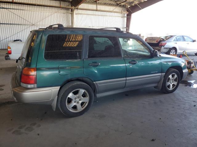 JF1SF6557XG746774 - 1999 SUBARU FORESTER S GREEN photo 3