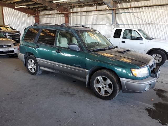 JF1SF6557XG746774 - 1999 SUBARU FORESTER S GREEN photo 4