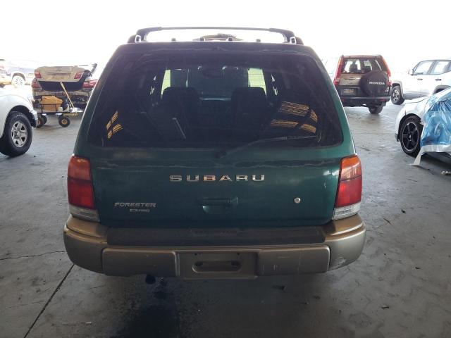 JF1SF6557XG746774 - 1999 SUBARU FORESTER S GREEN photo 6