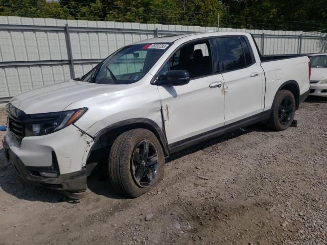 5FPYK3F80NB005890 - 2022 HONDA RIDGELINE BLACK EDITION WHITE photo 1