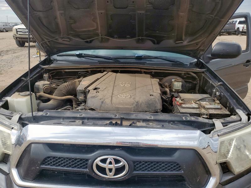 3TMLU4EN4EM158276 - 2014 TOYOTA TACOMA DOUBLE CAB ნაცრისფერი ფოტო 11