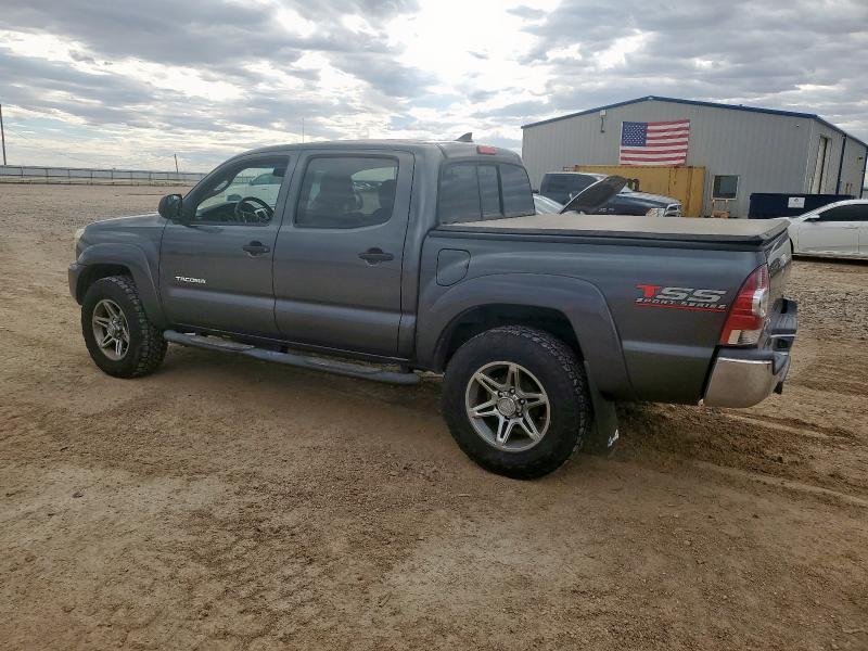 3TMLU4EN4EM158276 - 2014 TOYOTA TACOMA DOUBLE CAB ნაცრისფერი ფოტო 2