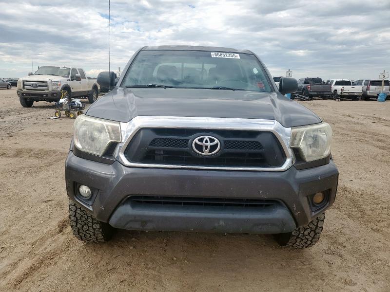 3TMLU4EN4EM158276 - 2014 TOYOTA TACOMA DOUBLE CAB ნაცრისფერი ფოტო 5