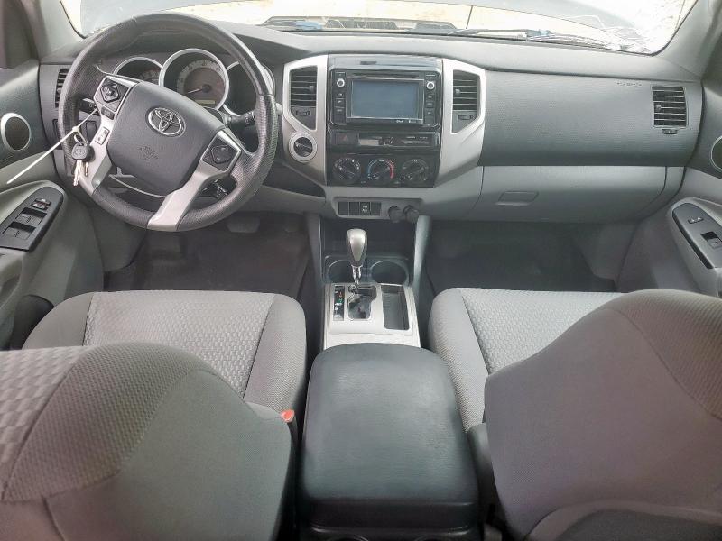 3TMLU4EN4EM158276 - 2014 TOYOTA TACOMA DOUBLE CAB ნაცრისფერი ფოტო 8