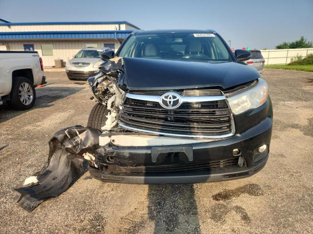 5TDJKRFH8ES052867 - 2014 TOYOTA HIGHLANDER XLE BLACK photo 5