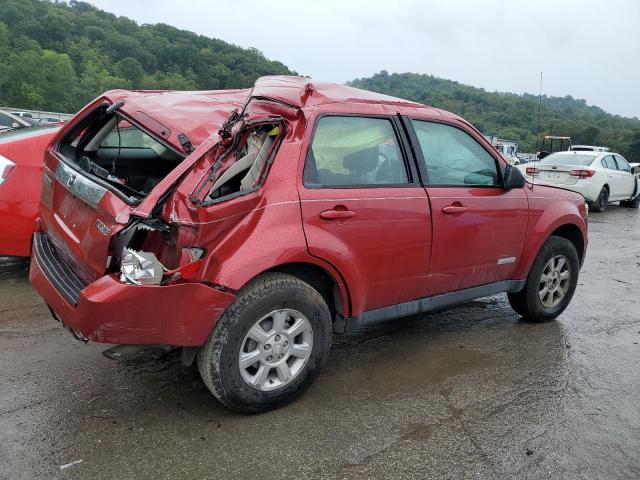 4F2CZ02Z08KM26494 - 2008 MAZDA TRIBUTE I RED photo 3