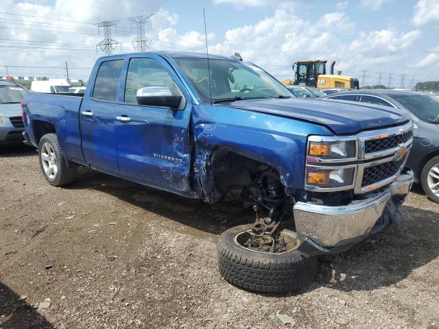 1GCVKPEC3FZ342896 - 2015 CHEVROLET SILVERADO K1500 BLUE photo 4